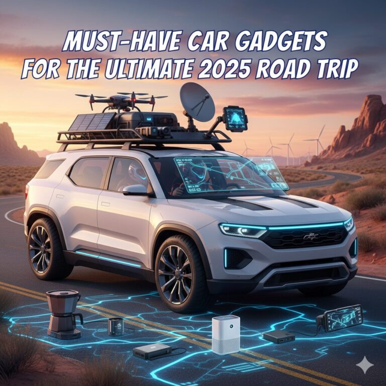 must-have car gadgets for long drives