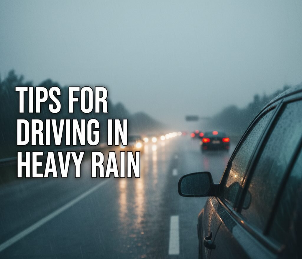  tips for driving in heavy rain