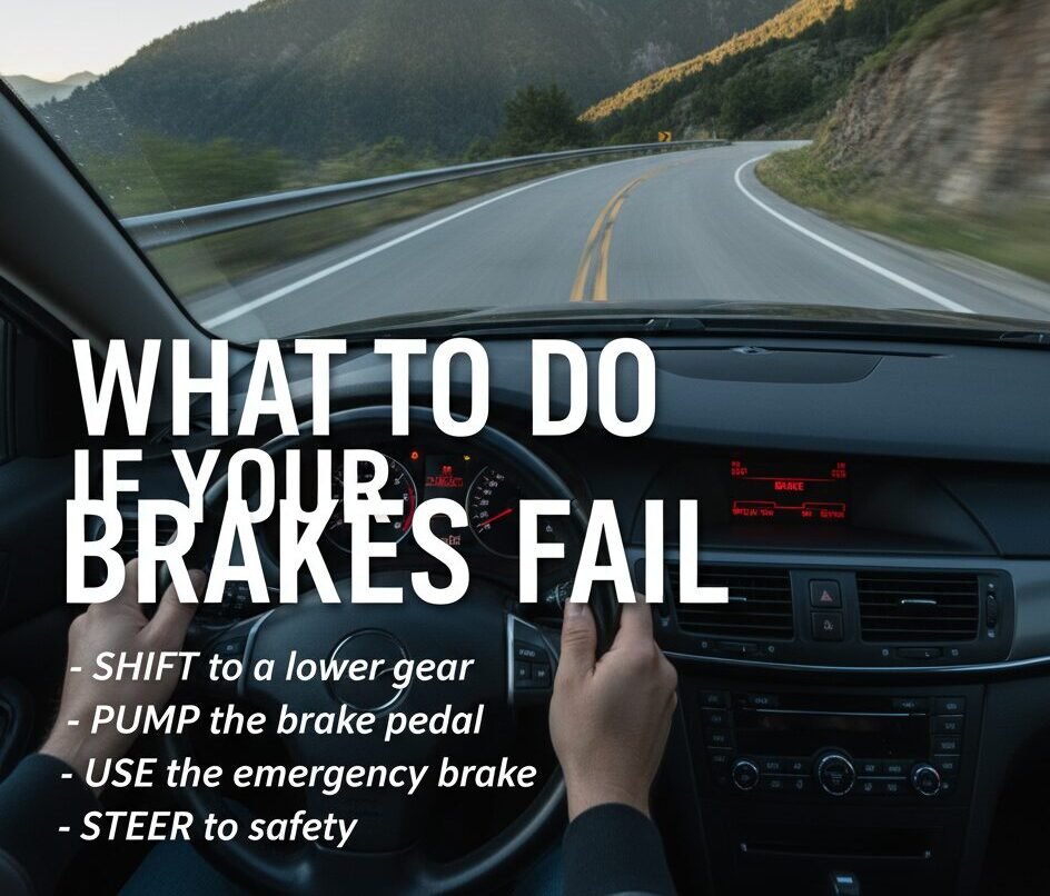 what to do if your brakes fail