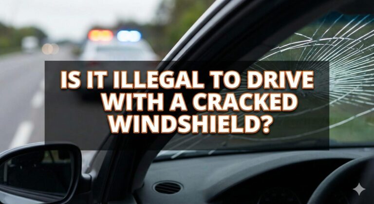 Is it illegal to drive with a cracked windshield