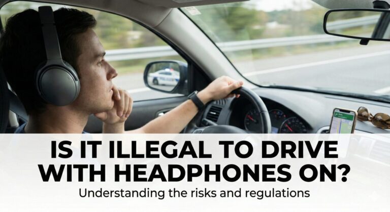 Is it illegal to drive with headphones on