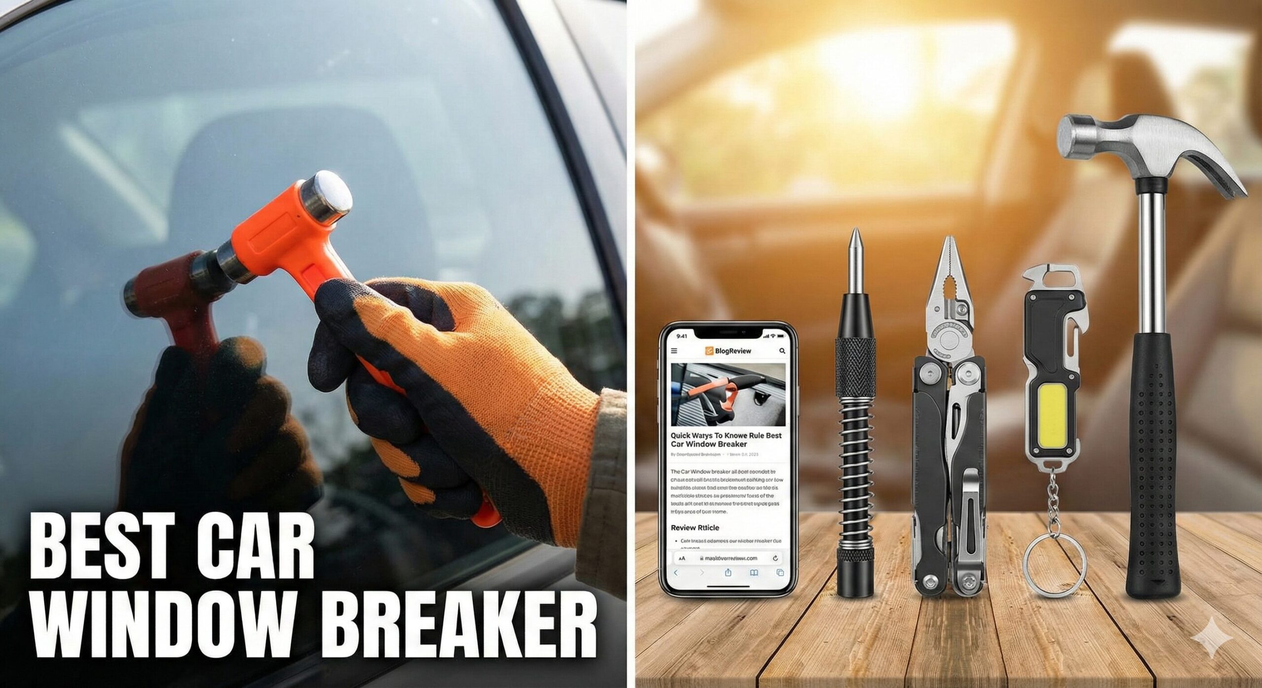 Best Car Window Breakers: The Ultimate Safety Review