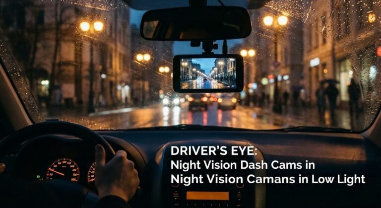 Best 4K dash cam for night driving